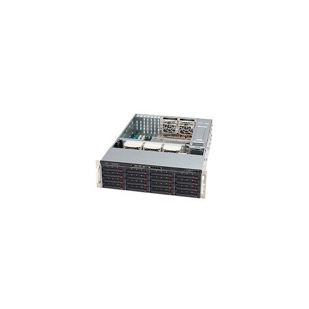Supermicro 1200W 3U Rackmount Server Chassis (Black), CSE-836E16-R1200B CSE-836E16-R1200B
